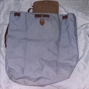 USED Longchamp light blue bag fair